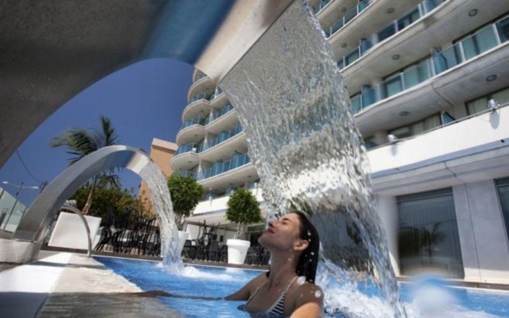 Hotel Allon Mediterrania Villajoyosa Exterior foto